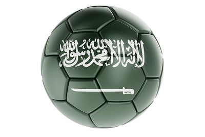 3D Saudi Arabia Flag Football