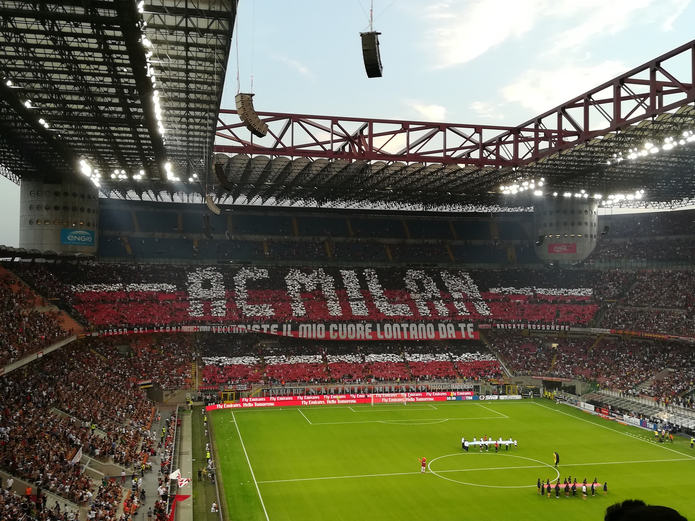 AC Milan Fans at the San Siro