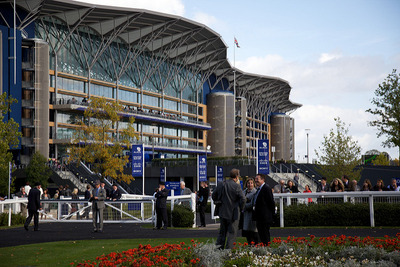 Ascot Racecourse Parade Ring and Grandstand