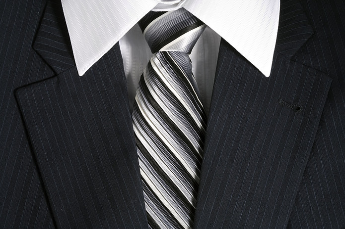 Black and White Tie