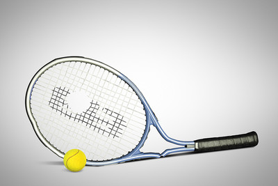 Broken Tennis Racket