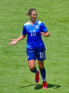 Carli Lloyd Playing for the United States