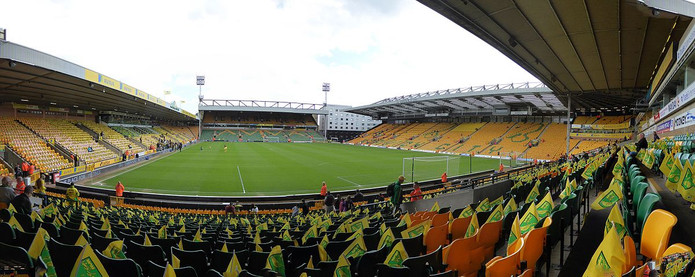 Norwich City's Carrow Road Stadium
