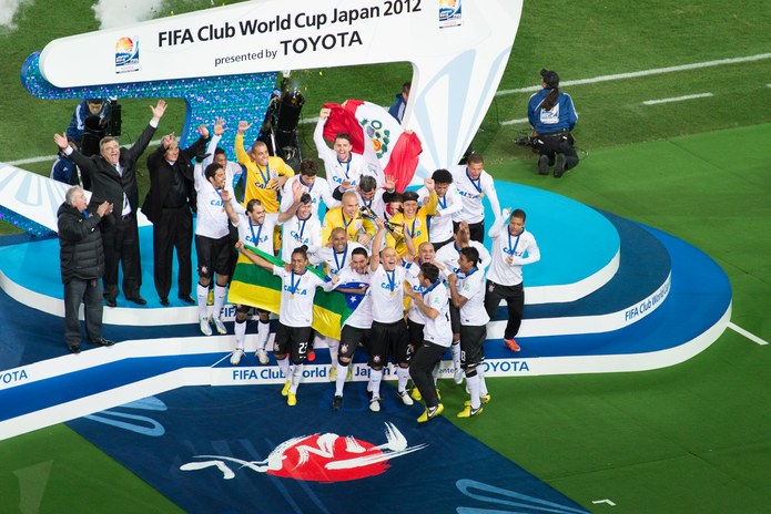Corinthians Winning 2012 Club World Cup