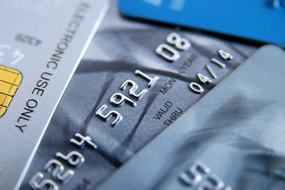Credit Cards Scattered