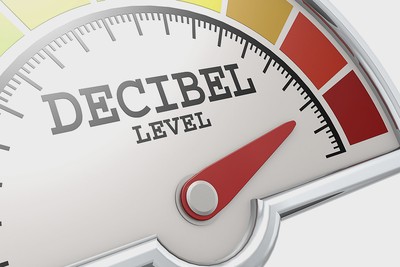 Decibel Level Scale