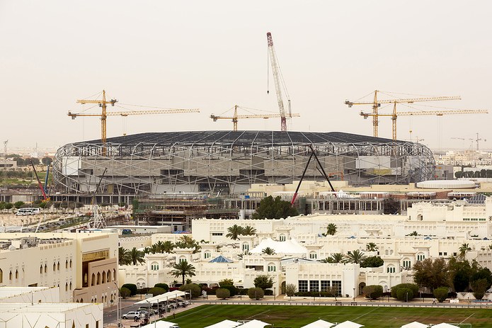 Doha Football Stadium Construction