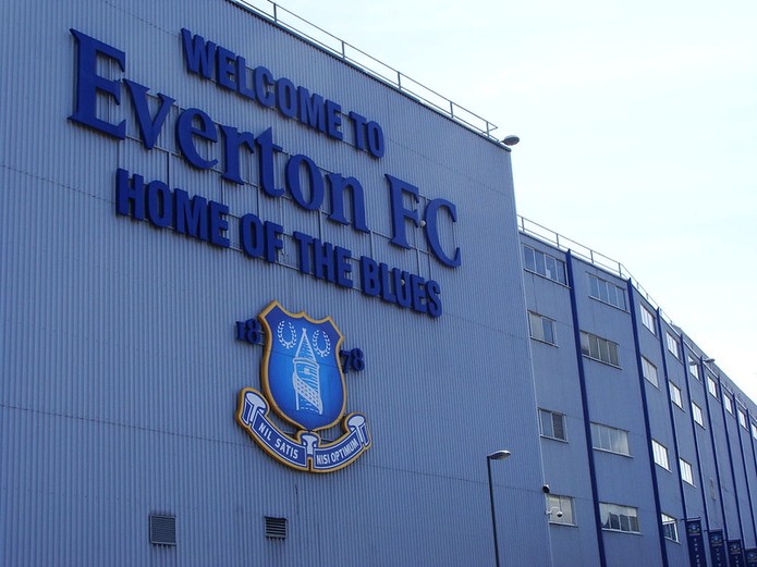 Everton Sign at Goodison Park