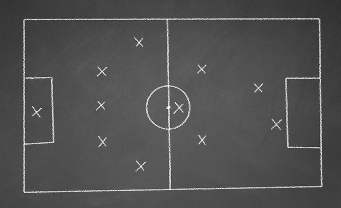 Football Chalkboard Positions
