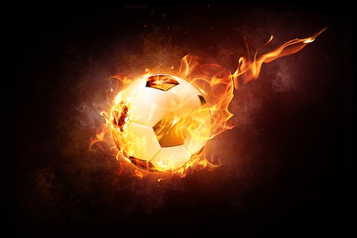 Football in Flames