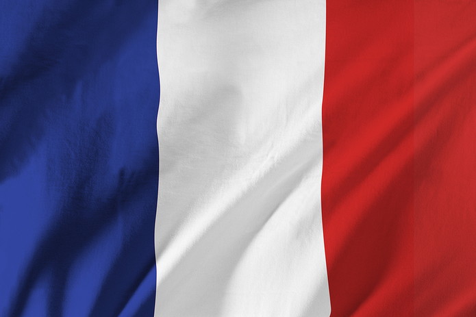 French Fabric Flag