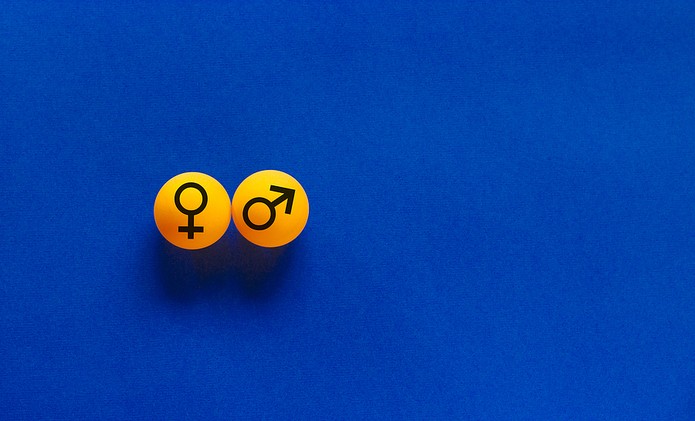 Gender Symbols on Tennis Balls