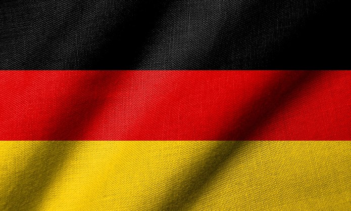 German Fabric Flag