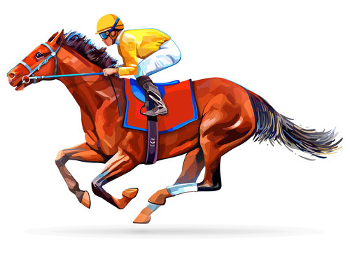 Horse Racing Graphic
