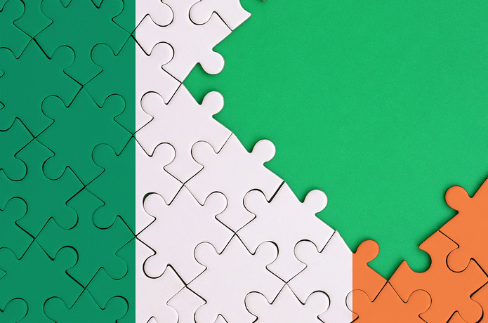 Ireland Flag Puzzle