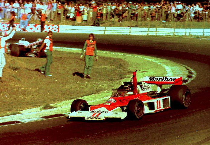 James Hunt Racing with McLaren