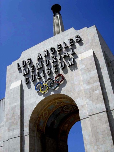 Los Angeles Memorial Coliseum Entrance