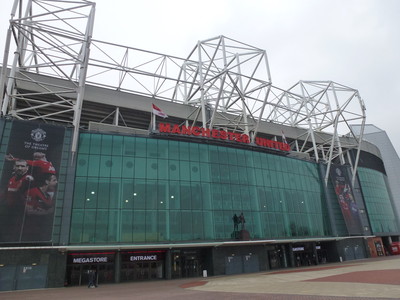 Eksterior Stand Timur Old Trafford Manchester United