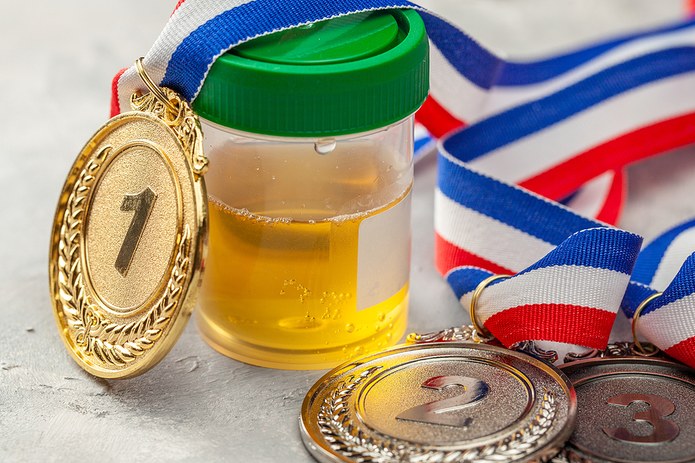 Medals with Urine Test