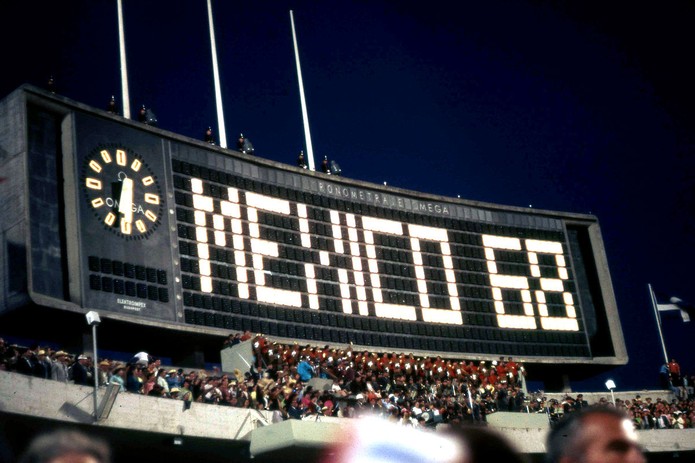 Mexico 1968 Olympics Opening Ceremony