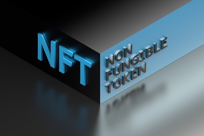 NFT 3D Metallic Lettering