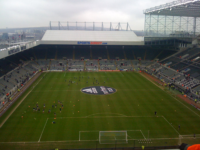 Newcastle United's St James' Park