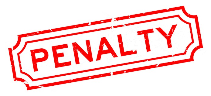 Penalty Red Stamp
