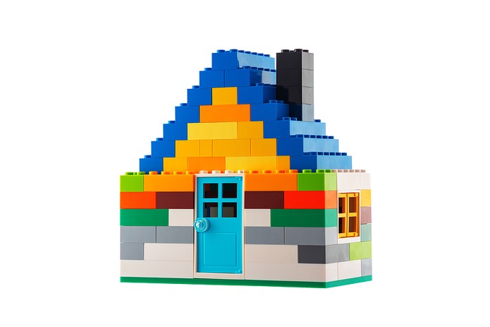 Plastic Brick House