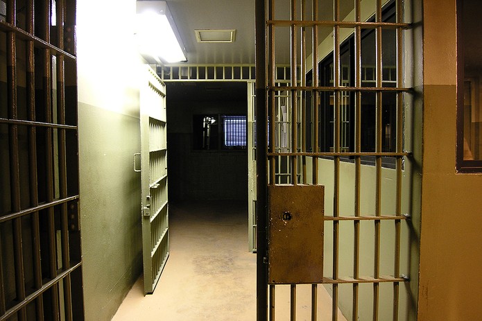 Prison Cell Doors Open