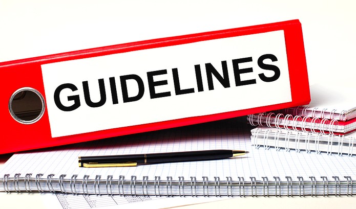 Red Guidelines Folder