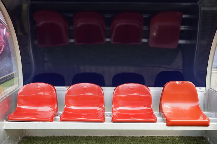 Red Substitutes Seats