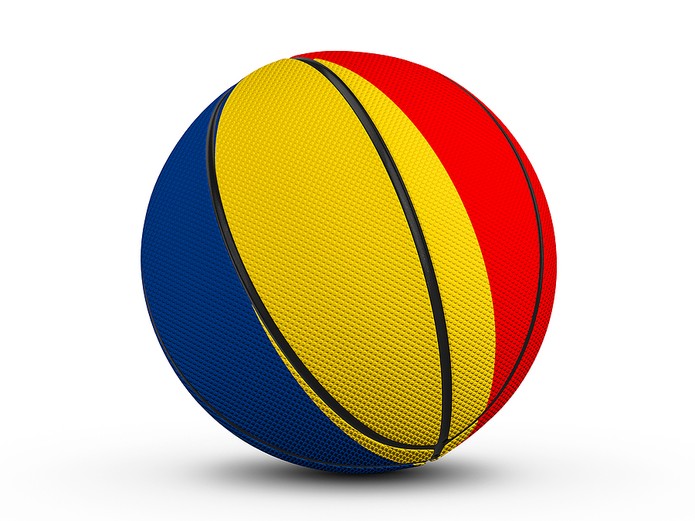 Basket Bendera Rumania