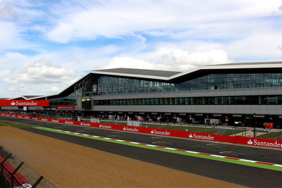 Silverstone Straight and Grandstand