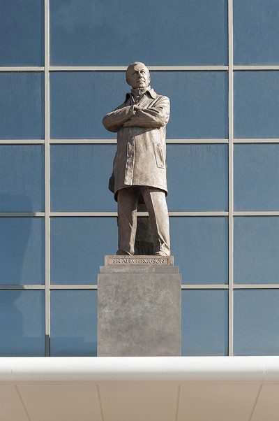 Patung Sir Alex Ferguson di Old Trafford