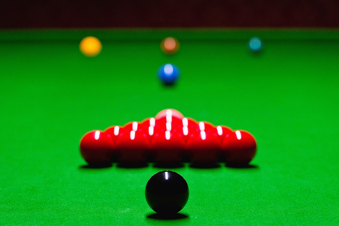Snooker Table Set Up