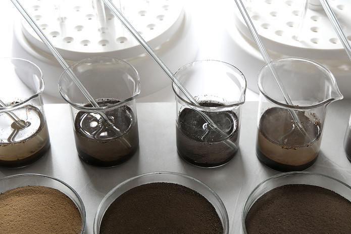 Soil Types in Laboratory