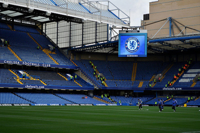 Chelsea's Stamford Bridge Large Screen