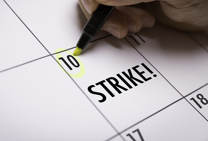 Strike Entry on Calendar
