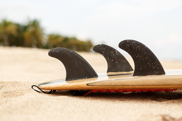 Surfboard on Beach
