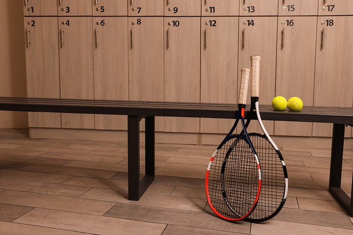 Tennis Locker Room