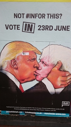 Trump Snogging Boris