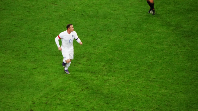 Wayne Rooney Playing for England