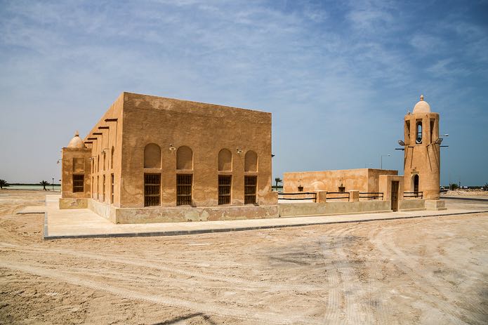 An ancient mosque in Qatar